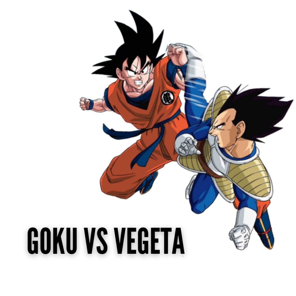 goku vegeta fight